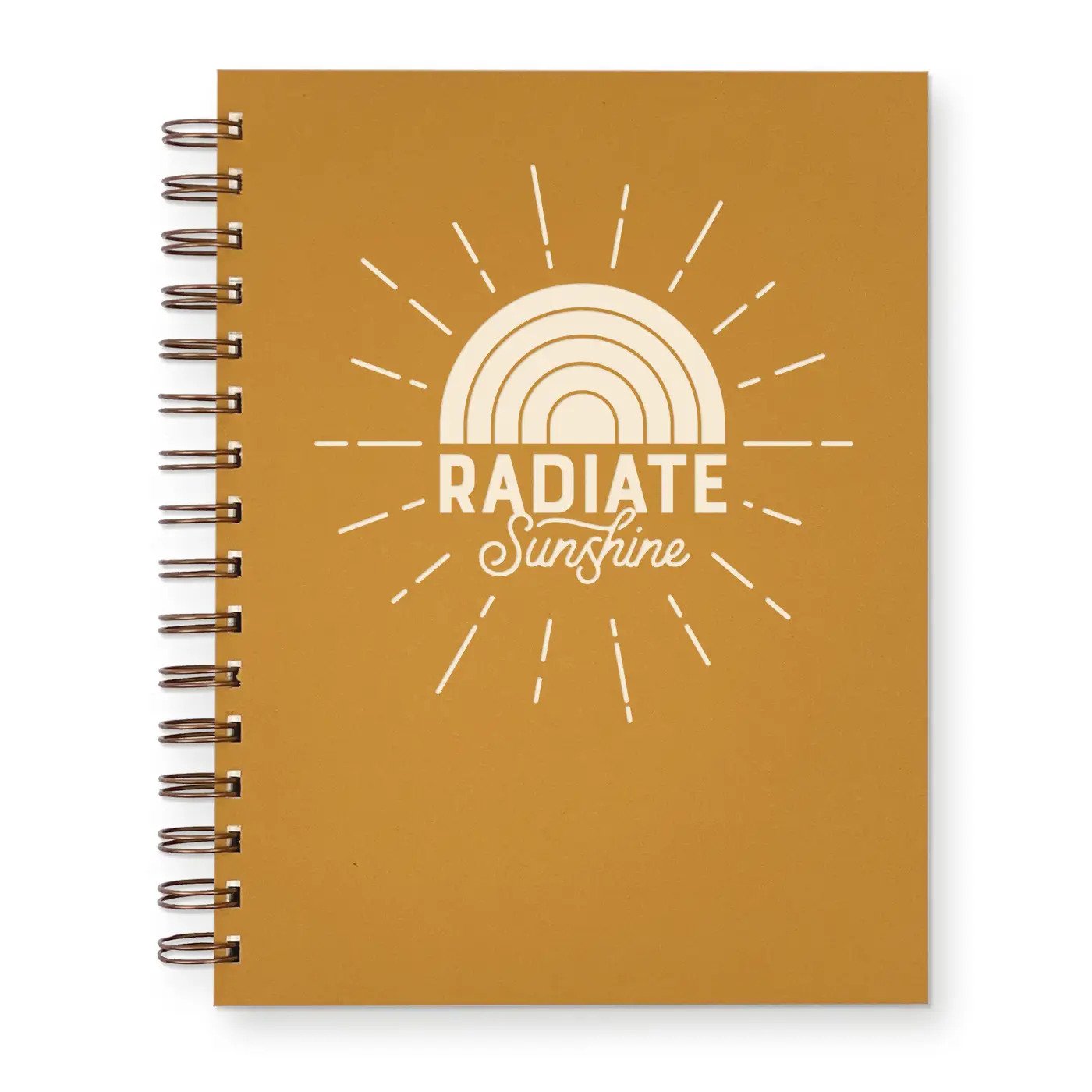 Radiate Sunshine Lined Journal | California 89