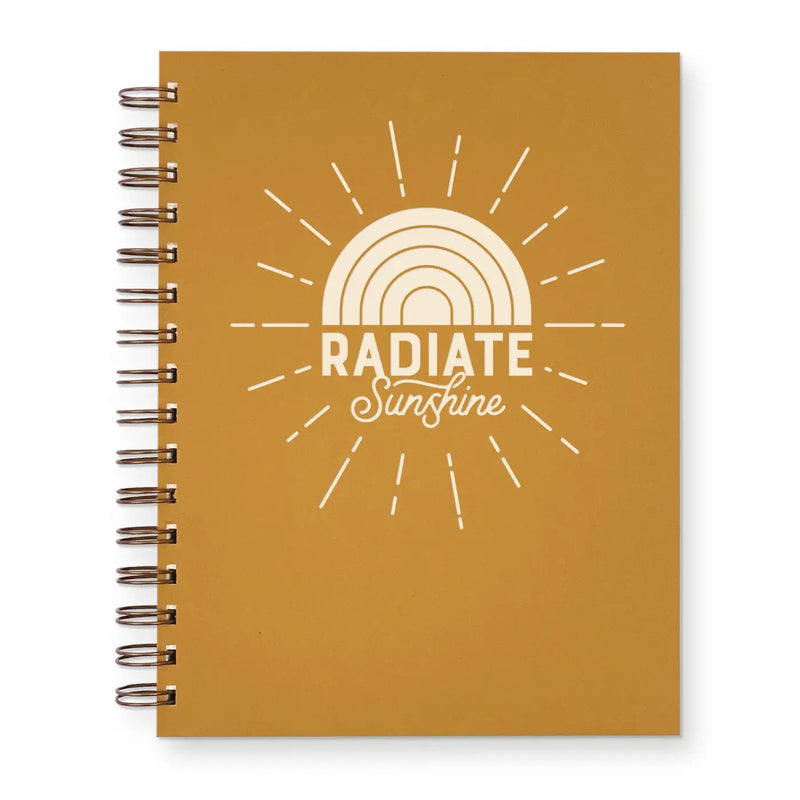 Radiate Sunshine Lined Journal | California 89