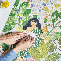 Bathing with Flowers 800 Piece Puzzle | California 89