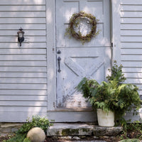 EcoFaux Green Ilex Berry Wreath