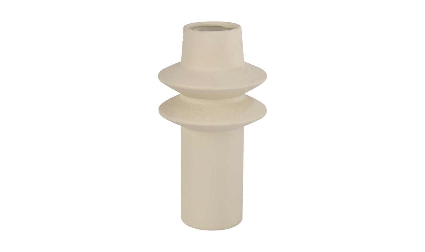 Illustrator Vase Large Cream 12 Inch | California 89