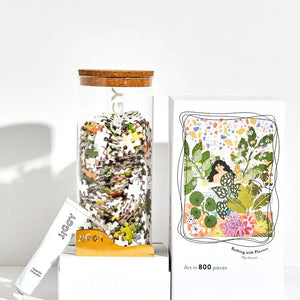 Bathing with Flowers Puzzle