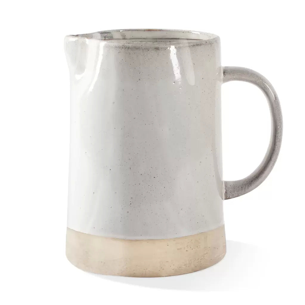 Pinched White Pitcher | California 89