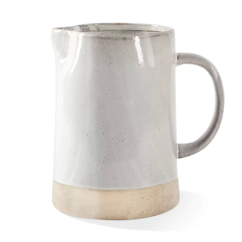 Pinched White Pitcher | California 89