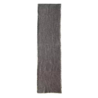 Linen Blend Table Runner with Frayed Edges | California 89