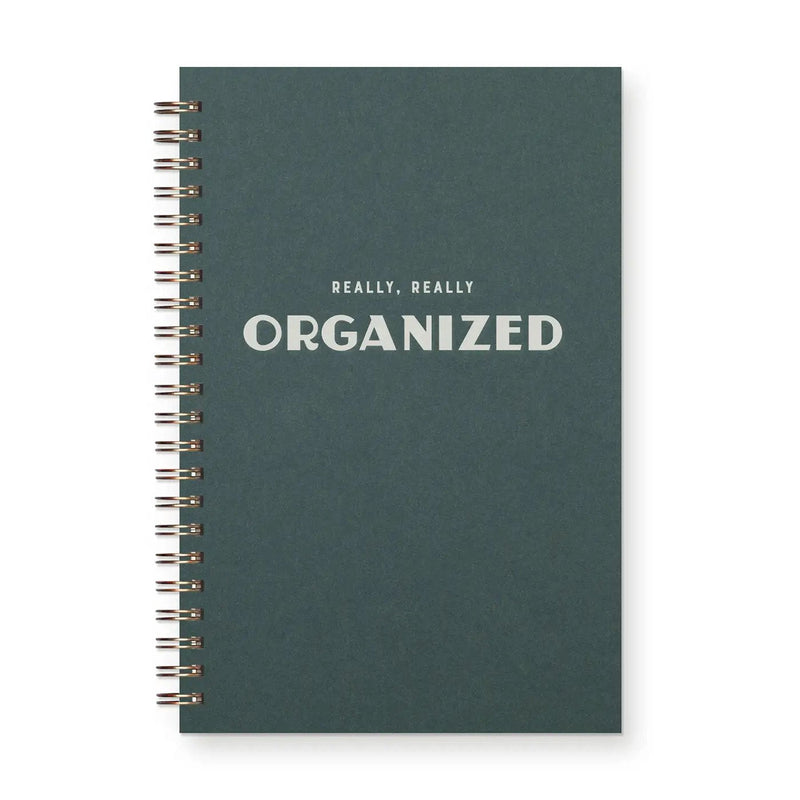 Organized Undated Weekly Planner Forest Green | California 89