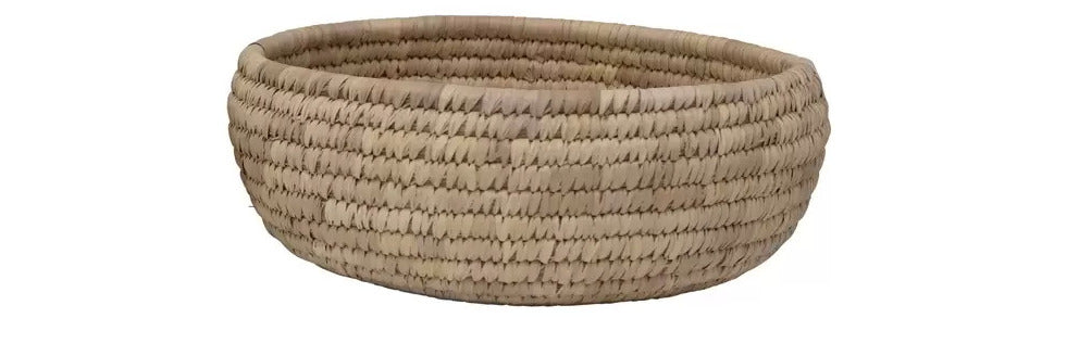 Grass and Date Leaf Basket | California 89