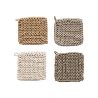 Cotton Crocheted Potholder Style 2 | California 89