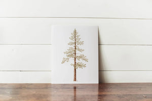8 x 10 Jeffrey Pine Print