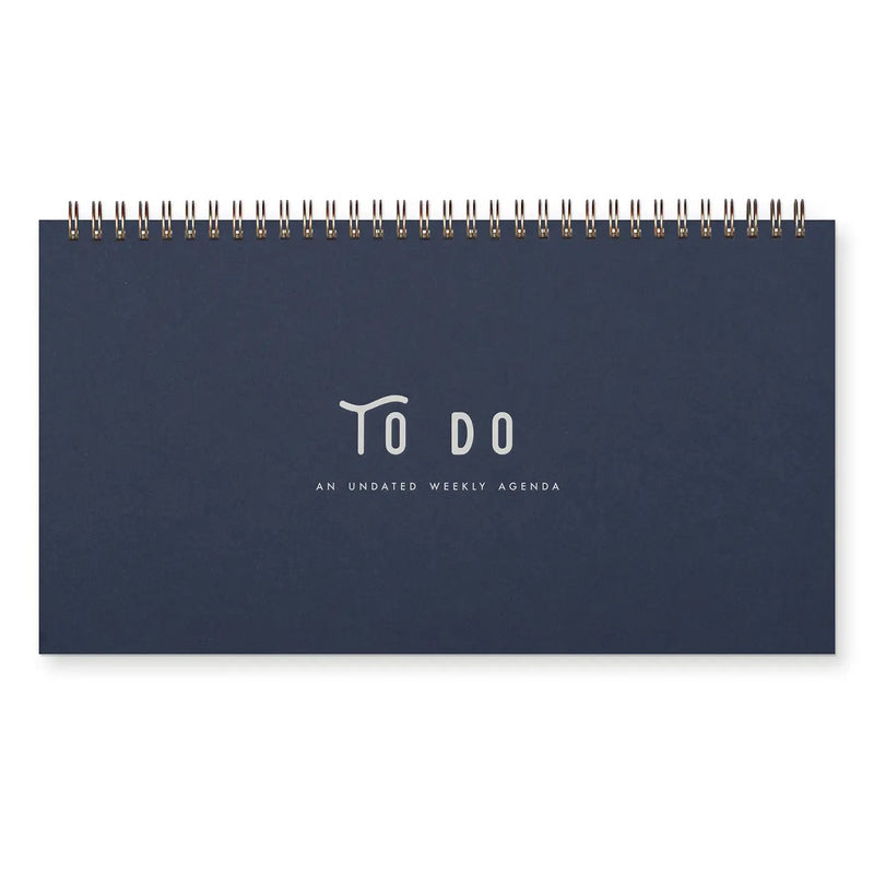 To Do Simple Weekly Planner Deep Blue | California 89