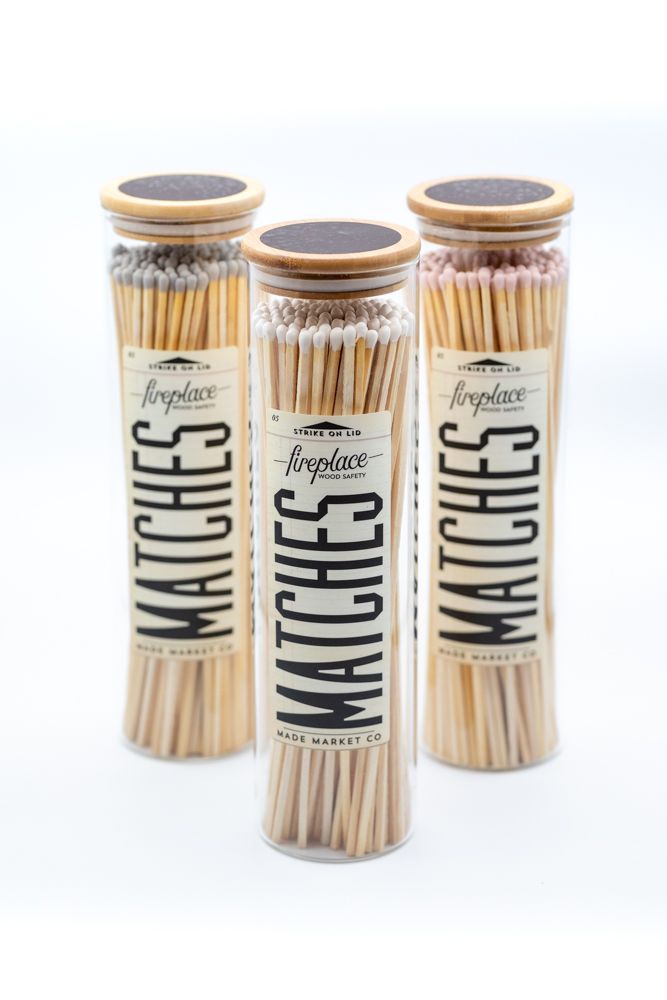 Vintage Apothecary Fireplace Matches | California 89