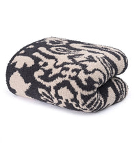 Damask Throw Blanket | California 89
