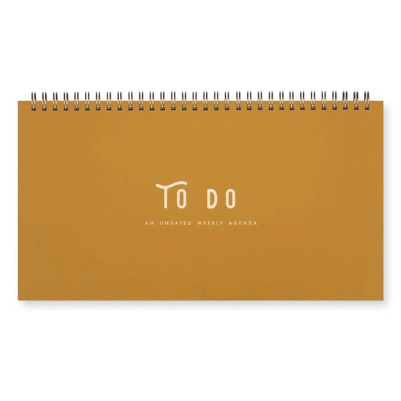To Do Simple Weekly Planner / Saffron