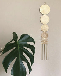 Here Comes the Sun Brass Wall Hanging