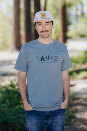 Men's Tahoe Lifestyle T-shirt | Sierra Graphic Tee | California 89