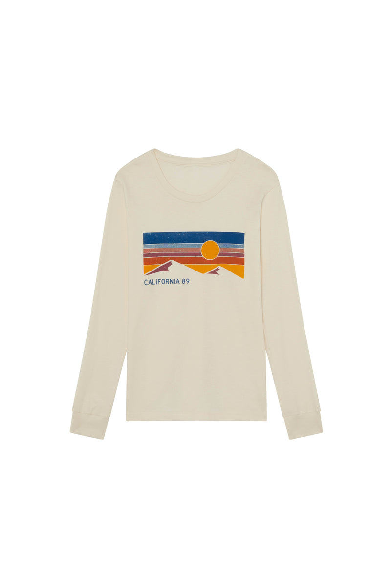 Kids Sky & Mountain Long Sleeve T-shirt | Youth Tahoe Tee