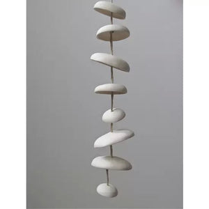 Moon Stoneware Chimes, Half Stack