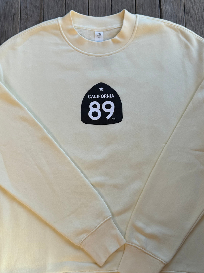 Unisex Relax Crewneck with California 89 Shield | California 89