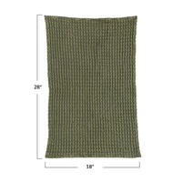 Stonewashed Cotton Waffle Weave Tea Towel | California 89