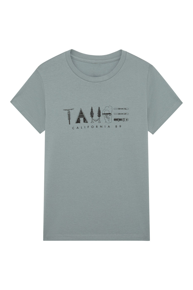 Women's Short Sleeve Tahoe Lifestyle T-shirt | California 89