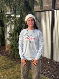 Unisex Long Sleeve Ski Tahoe T-shirt | California 89