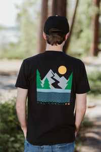 Unisex Short Sleeve Sierra Horizon T-shirt | California 89