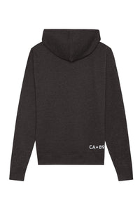 Unisex Love Blue Hooded Sweatshirt | California 89