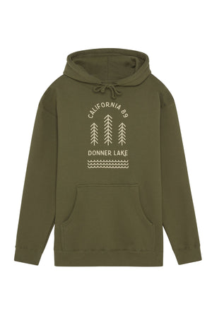 Unisex Donner Lake Hoodie | California 89