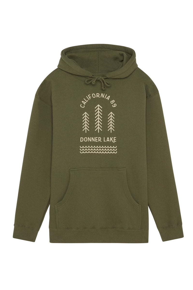 Unisex Donner Lake Hoodie | California 89