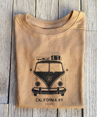 Toddler VW Bus T-shirt | California 89