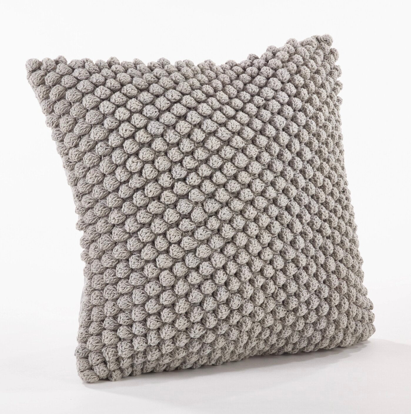 Crochet Pompom Pillow Down Filled | California 89