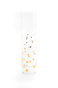 La Fete Golden Champagne Flutes | California 89