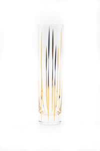 La Fete Golden Champagne Flutes | California 89