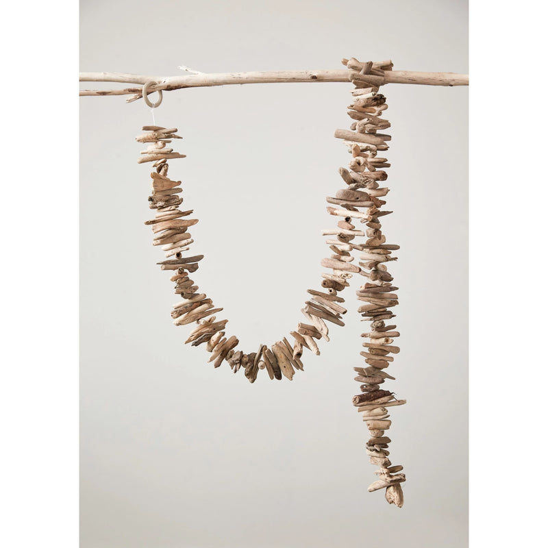 Natural Driftwood Garland - 70"