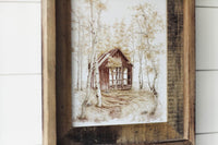 11 x 14 Truckee Shack Print