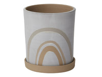Symbol Pot Rainbow White Tan | California 89