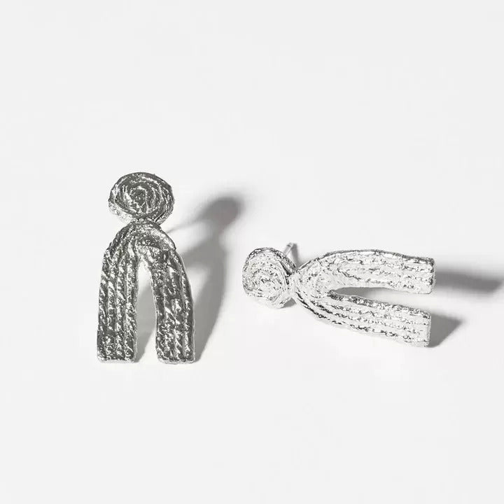 Sun Hill Earrings Silver | California 89