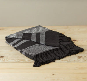 Keni Recycled Throw, Black