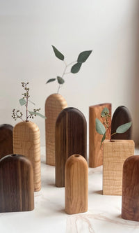 Organic Wood Alta Style Bud Vase Variant | California 89