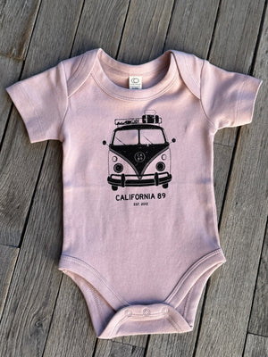 VW Bus Baby Onesie | California 89