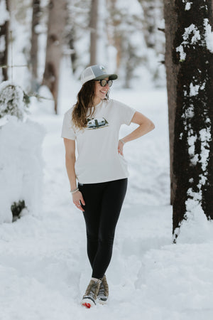 Women's Short Sleeve Camper T-shirt | California 89