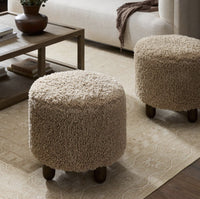 Aniston Ottoman Burnt Birch | California 89