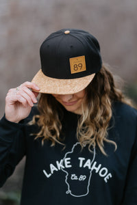 California 89 Wool & Cork Snapback Hat | Tahoe Hat by California 89, Truckee CA