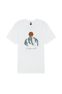 Men's Mountain Sunrise T-shirt | Sierra Graphic Tee | California 89