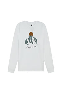 Men's Mountain Sunrise Long Sleeve T-shirt | California 89