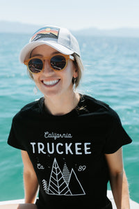 Women's Short Sleeve Truckee T-shirt | California 89