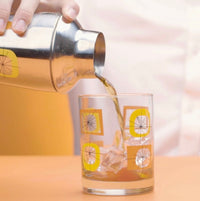 Atomic Acrylic Old Fashioned Glass Set of 4 | California 89