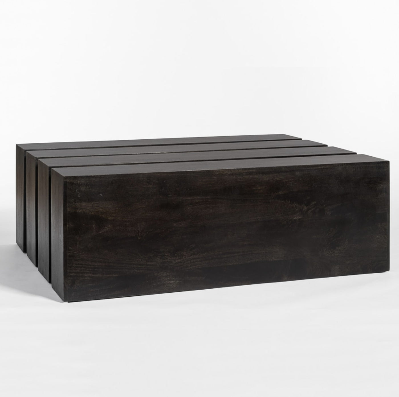 Carson Coffee Table, Dark Ebony Mango Wood 54"W x 40"D x 18"H
