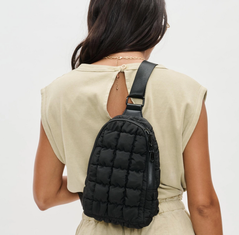 Rejuvenate Quilted Sling Backpack | California 89