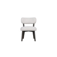 Jaeger Dining Chair, Highland Smoke and Dark Cinder
